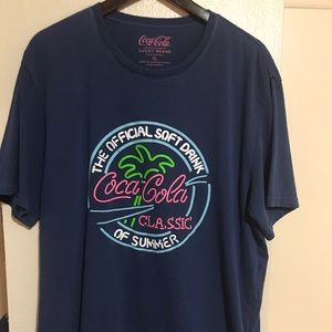 Mens Lucky Brand Coca-Cola T-shirt.